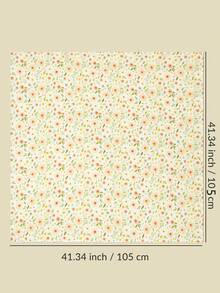 2条装柔软棉纱布襁褓毯，透气轻薄，适合新生儿及婴幼儿，男女宝宝均适用，卡通图案 - 彩色 - 查看 4