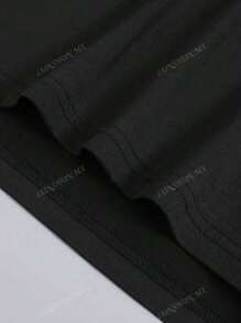 Camiseta de manga corta con cuello redondo de algodón negro de 180 g para mujer, camiseta con estampado de corazón y pata, regalo para amantes de las mascotas, top informal de moda para mamás y perros, talla grande para mujer