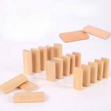 30pcs Natural Solid Beech Wood Dowels Compatible With Domino Joinery System, For Woodworking And Furniture Assembly, Light Color Dowels Suitable For Precision Woodworking Projects, Woodworking Tools