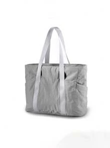 1pc Personalized Embroidered Yoga Bag For Women, Multifunctional Travel Bag, Fashion Versatile Shoulder Bag, Dry & Wet Separation Gym Bag With Large Capacity Yoga Mat Storage, Luggage Bag For Business Trip, Travel, Embroidered Monogram Bag, Multifunctional Portable Handbag Carry-On, Great Gift For Family, Friends, Mothers, Suitable For Daily Use, Business Trip, Fitness, Can Be Used As Mother's Day, Valentine's Day, Nurse's Day, Christmas, Birthday Personalized Gift