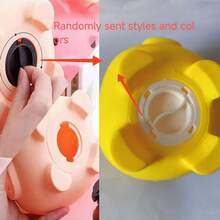 1 件创意礼物陶瓷存钱罐，儿童防溢硬币收集盒 - 彩色 - 查看 11