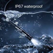 HD Waterproof 5.5mm 3 In 1 Mobile Computer Endoscope Type C Connector Automotive Industry Pipeline Auto Repair Air Conditioning Endoscope - Black - View 9