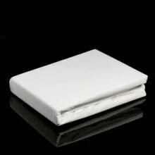 Made In Turkey - Waterproof Fitted Mattress Protector – 100% Cotton, Soft, Liquid-Proof Alez – Single Size ( 120x200cm+ 30cm) - White - View 2