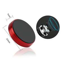 1 个圆形磁性手机支架 - 吸力强、多功能、设计时尚 - 耐用支架，方便安装手机 - 彩色 - 查看 12