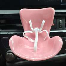 Compatible With Labubu Fashionable Car Air Vent Decoration Clip Doll Seat Doll House Accessory, Belt Seat Doll Accessory, Lovely Accessories,Cute Figurine Decor,Gift Packaging Supplies, Decorate Your Gifts, Birthday Gifts, Holiday Gifts, Party Gifts,