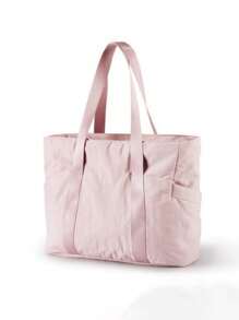 1pc Personalized Embroidered Yoga Bag For Women, Multifunctional Travel Bag, Fashion Versatile Shoulder Bag, Dry & Wet Separation Gym Bag With Large Capacity Yoga Mat Storage, Luggage Bag For Business Trip, Travel, Embroidered Monogram Bag, Multifunctional Portable Handbag Carry-On, Great Gift For Family, Friends, Mothers, Suitable For Daily Use, Business Trip, Fitness, Can Be Used As Mother's Day, Valentine's Day, Nurse's Day, Christmas, Birthday Personalized Gift