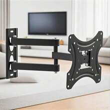 *Soporte de Pared para TV 14"–42"| Giratorio 180°, Inclinación 15°, Extensible hasta 43cm** - Negro - Ver 2