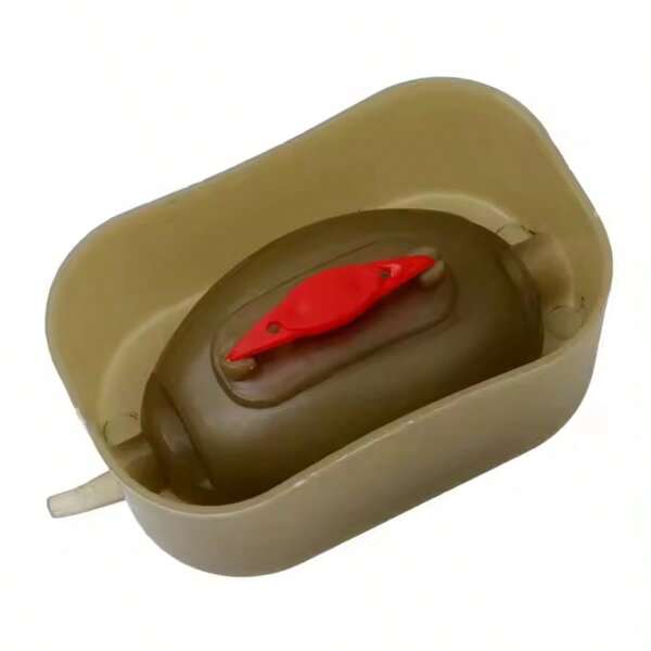 Inline Method Feeder Set Carp Fishing Tackle 4 Inline Method Feeders With 1 Rubber Mould Carp Fishing Accessories