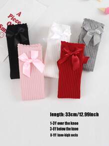 5 pares de calcetines tipo botín de unicolor dulce para niñas, adecuados para la vida diaria y el uniforme escolar, para todas las estaciones