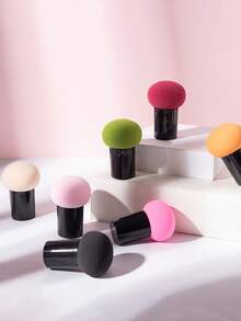 3pcs Multi Color Mushroom Head Makeup Sponge Head Puff Green Festival Leprechaun Festival Essentials,Makeup,Cheap,Room Decor,Vanity,Travel,Bedroom,Makeup Accessories,Puff,Makeup Blender,Powder Puff,Makeup Sponge,Cheap,Stocking Stuffers,Makeup,Makeup Tools,Cheap Stuff,Gifts,Gifts For Women,Christmas Gifts - Multicolor - View 4