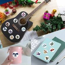 500PCS Dragon Stickers Roll Vinyl Stickers Scrapbook, Journaling, Laptop, Bumper, Skateboard, Water Bottles, Computer, Phone, Cartoon Anime