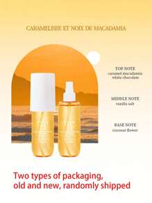 1 pieza / 4 piezas / 5 piezas de 40ml / 90ml Colección brasileña Spray Bruma con caja de regalo, edición limitada de ambientador de aromaterapia para interiores y exteriores, fragancia de estado de felicidad potenciado multicapa de larga duración con esenciales naturales y encantadores, con notas de vainilla, coco, flores, frutas cítricas, madera y notas acuáticas de océano y mar, ideal como regalo para familia, amigos y seres queridos para citas, fiestas, viajes, hogar, hotel y oficina