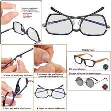 Local Delivery-34PCS Eyeglasses Retainers Silicone Glasses Temple Holders Anti-Slip Protectors Comfort Eyewear Spectacle   Glasses Stoppers Ear Grip Hooks… (Eyeglasses Retainers-34PCS-Black) - Eyeglasses Retainers-34pcs - View 4