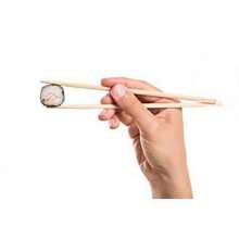 King Vaga palillos chinos biodegradables, paquete 100 piezas de 20 cm, higiénicos, ideales para sushi, reuniones, utensilio ecológico reciclable para cocina y restaurante - Madera - Ver 6