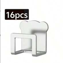 2pcs Kitchen Wall Mount Shelves, No-Drill Pot Lid Rack, Cabinet Understore Cutting Board Holder, Multipurpose Storage Rack, Bathroom Wall Mounted Sink Organizer, Stainless Steel