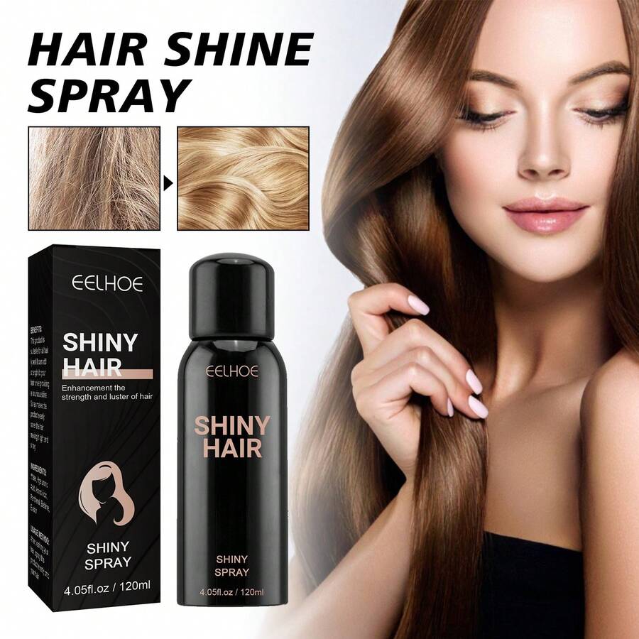 EELHOE Amino Acid Hair Spray Wash Free Hair Shiny Fluffy Dry Nourishing Moisturizing Repair Damaged Split Ends Anti Frizz Hair Brighting Gloss Care Product