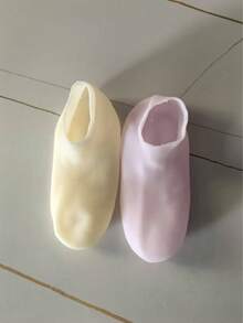 3 Pairs Soft Gel Silicone Foot Socks, Massage Foot Care Socks, Hydrating & Smoothing Socks For Smooth Skin, Beach Essentials, Beach Accessories, Pool Float