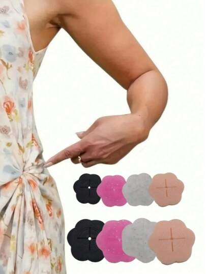 4/2/1pcs Women Multi-Functional Clothing Button Accessories, Waistline Fastener For Fixing Short Sleeve Tops Or Dresses