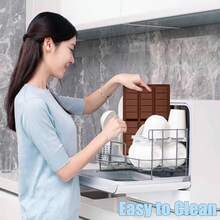 Chocolate Bar Molds Deep Silicone Break-Apart Chocolate Nonstick Protein And Energy Thick Candy Bar Wax Melt 1 Pack Shape