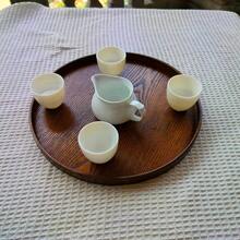 1 件/3 件木制托盘，用于盛放食物、小吃、饮料、寿司、牛排、披萨、甜点、蛋糕、面包、早餐托盘、咖啡托盘、茶托盘、熟食拼盘 - 棕色 - 查看 1