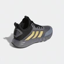 Adidas Men OWNTHEGAME 2.0 Basketball Shoes Casual Sports Running Shoes GW5483 - Black and White - View 3