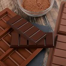 Chocolate Bar Molds Deep Silicone Break-Apart Chocolate Nonstick Protein And Energy Thick Candy Bar Wax Melt 1 Pack Shape