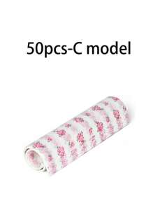 50pcs/Pack Printed Wax Paper Food Liners, Oil-Proof Baking Parchment Paper, For Bread, Sandwiches, Burgers Packaging, Kitchen And Dining Use