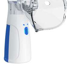 Nebulizador Portátil Ultrasónico De Mano Nebulizador De Niebla Fina Silicone Bajo Ruido Inhalador - Multicolor - Ver 7