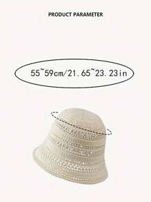 4 Colors Available, 2025 New Summer Hollow-Out Bucket Hat For Women, Breathable Thin Sun Hat, Stylish Bucket Sun Hat