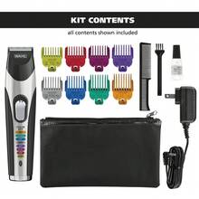 12111Wahl Color Pro Cord/Cordless Rechargeable Hair, Beard Trimmer For Men - 9891-100 Back To School - default - View 9