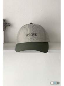 1pc Unisex Solid Color Baseball Cap, Breathable Quick-Dry Adjustable Sports Sun Hat