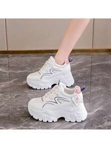 Women Chunky Shoes - 白色 - 查看 4