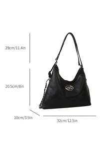 Mochila de moda coreana 2025 Nuevo lanzamiento otoño Mochila con correa de cadena, bolso de hombro casual de gran capacidad y multifunción adecuado para compras, billetera, mujeres jóvenes, estudiantes universitarios, recién graduados, oficinistas. Ideal para oficina, universidad, trabajo, negocios, viajes al trabajo, actividades al aire libre, viajes y salidas.