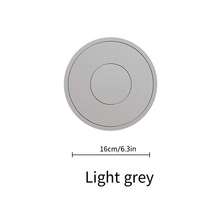 1pc Silicone Coaster, Drink Coaster, Black Glass Coaster With Drink, Bar, Cup Holder, Glass Table Coaster - Multicolor - View 16