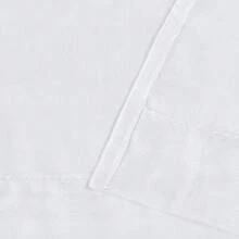 White Sheer Curtains Transparent Voile Rod Pocket Curtain Panels For Bedroom And Living Room (52 X 84 Inches Long, 2 Panels) - 紅白色 - 查看 7