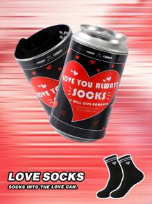 1 par de calcetines de alta calidad con diseño de corazón, calcetines cortos unisex lindos y cómodos, adecuados para el verano y todas las estaciones, excelentes para regalos del Día del Padre, Pascua, regreso a la escuela, Navidad, Acción de Gracias, Día de la Independencia