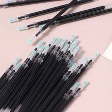 100pcs/Pack 0.5mm Neutral Pen Refill, Blue/Black/Red Ink, High Capacity, Smooth Writing, Suitable For School, Writing, Learning, Classroom, Office, Work, Drawing, Sketching, Back To School, Business, Travel, Gifts
