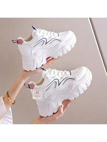 Women Chunky Shoes - 白色 - 查看 1