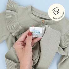 60/120/180/240 Pcs Customized Name Labels, Personalized Name Stickers, Transparent Waterproof Labels, Suitable For Children: Personalized Labels For Children, School, Office Etc. - Waterproof, Kids Art Activities - Silver - View 7