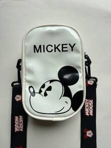 1pc Mouse Design Crossbody Bag, Lipstick Storage Pouch, Suitable For Students, Travel, Party, Gifts For Valentines, Birthday, Mother's Day