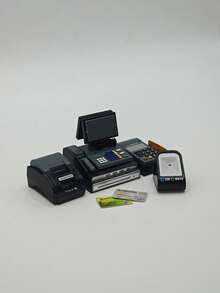 7pcs Miniature Supermarket Checkout Counter Set, Plastic Material, Teen Creative Toy, No Power Required, Suitable For Party, Holiday Gift (Needs Self-Assembly) - Multicolor - View 5