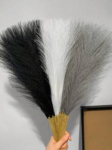 90/10/20/30 件人造蒲苇，人造植物，波西米亚风格装饰，家居装饰，房间装饰，花瓶填充物，婚礼装饰，圣诞装饰，春季装饰，适用于婚礼装饰，新娘背景道具，花束，胸花，腕带，婚礼拱门，派对装饰，礼品包装，花卉中心装饰