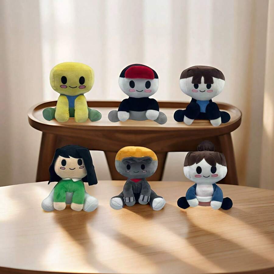 Animales de peluche súper lindos con diseños de personajes de béisbol, personajes de acción de juegos animados, ideales para fiestas de cumpleaños y decoración del hogar. Muñecos de peluche suaves perfectos para abrazar y jugar, regalos de cumpleaños y regalos para fiestas