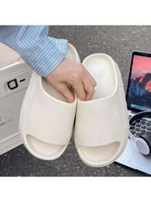 Bebealy Unisex Slippers Slides For Women And MenEVA Comfort Super Soft Quick Shower Cloud Slides Summer Sandals For Adult Couple