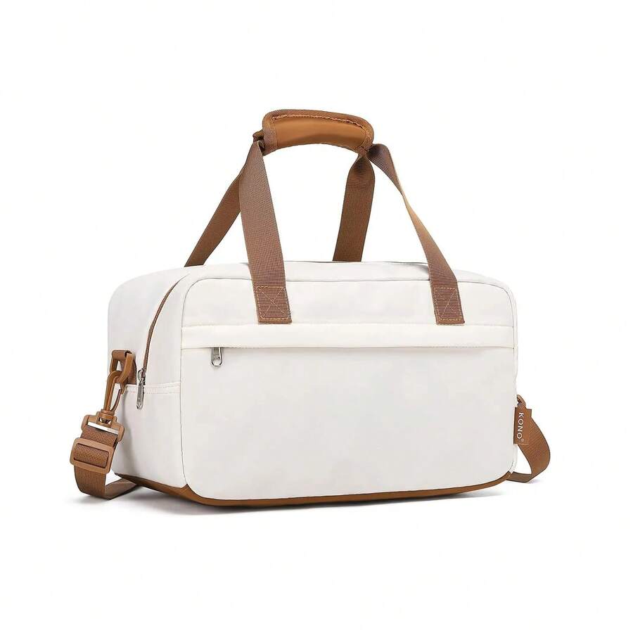 35x20x20 Cabin Bag Under Seat Ryanair Flight Carry On Bag Sports Travel Duffel Holdall Hand Luggage 14L Unisex - Yellow - View 1