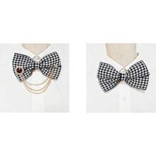 2 Peças Laço Estilo de Negócios e Campus Feito à Mão de Moda Feminina, Broche, Adequado para Moda Diária, Ocasiões de Negócios, Eventos, Recepção, Cosplay e Mais