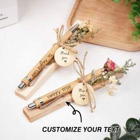 1PC Personalized Ballpoint Pen With Name ,Gift For Educator & Teacher, Thank You For Helping Me Grow, Engraved Custom Name Pen, Gift For Her Him,Christmas Gift,Wedding Thank You Gifts,Bridesmaid Gift,Groomsman Gift