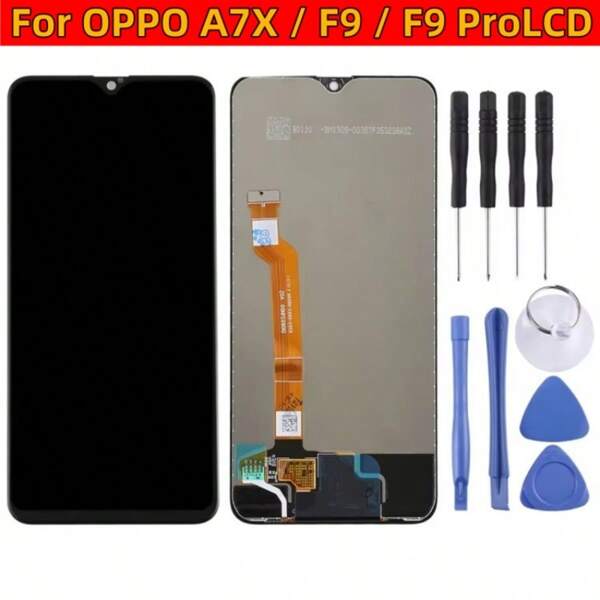 For OPPO F9 Pro LCD Display Screen Panel Module Monitor For OPPO F9 / A7X LCD Touch Screen Digitizer Sensor Assembly Replacement