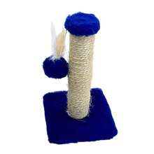 Cat Scratching Post With Exclusive Sisal Toy - 藍色 - 查看 7