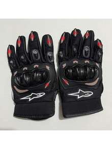 Guantes de motocicleta de carreras Moto Alpines SMX-1 AIR V2 para motocross, y fibra de carbono con pantalla táctil (algunos estilos aleatorios) - Multicolor - Ver 3